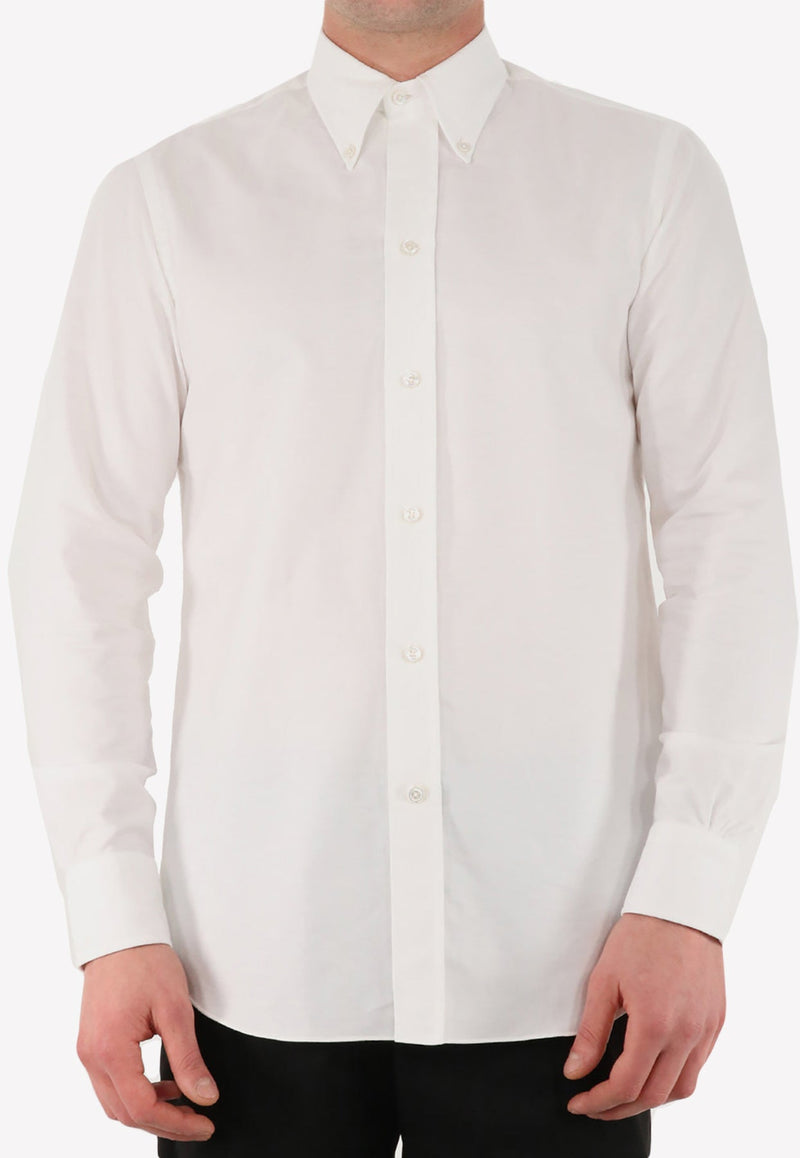 Long-Sleeved Cotton Shirt