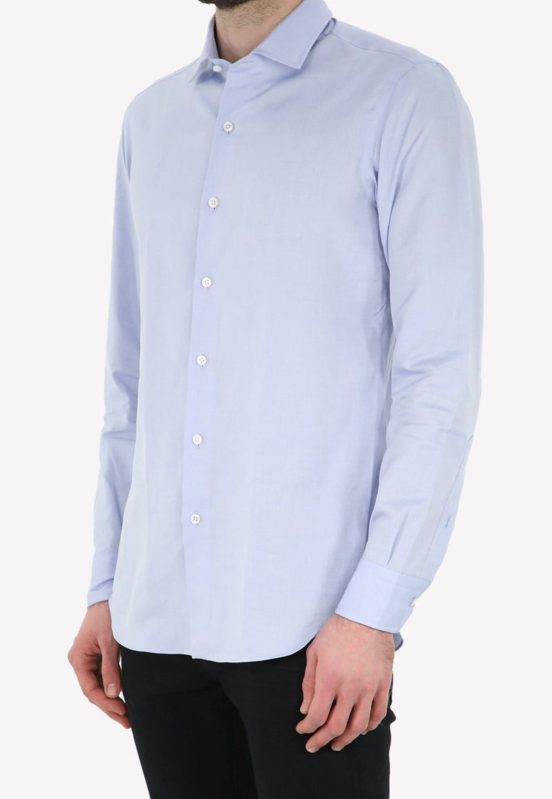 Pin-Point Cotton Shirt