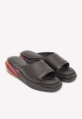 Mono Slider Sandals in Calf Leather