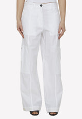 Wide-Leg Cargo Pants