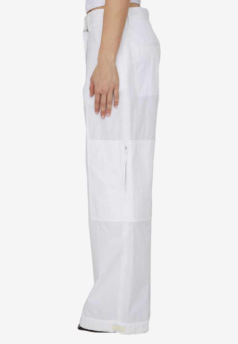 Wide-Leg Cargo Pants