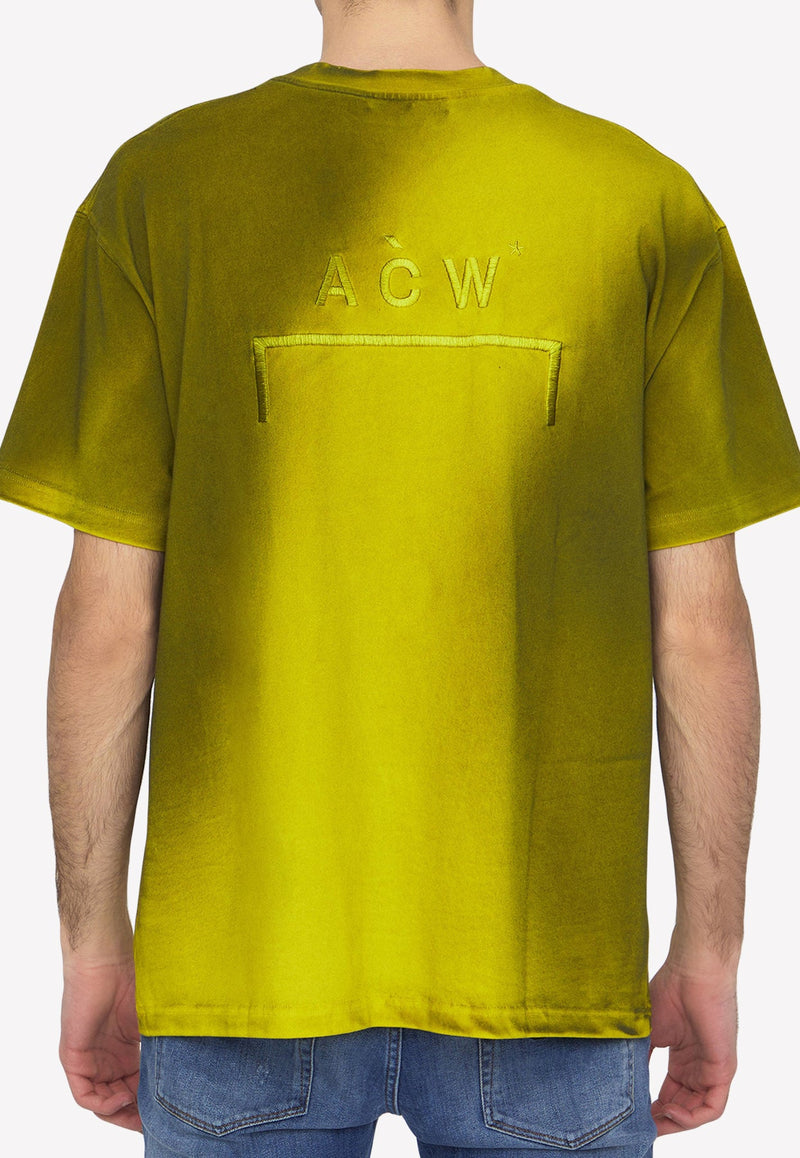 Gradient-Effect Short-Sleeved T-shirt