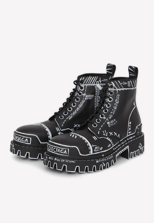 Strike L20 Lace-Up Boots