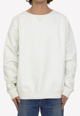 Crewneck Cotton Sweatshirt