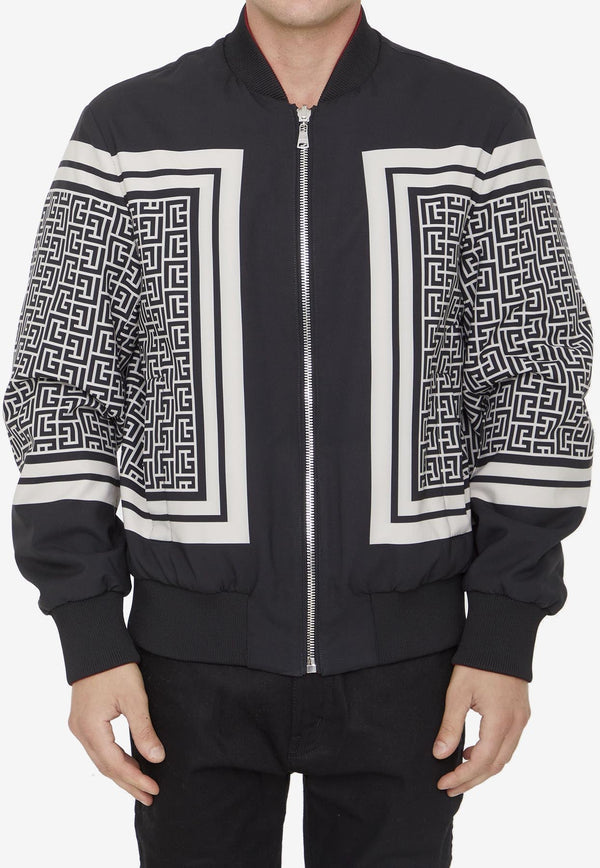 Reversible Monogram Bomber Jacket