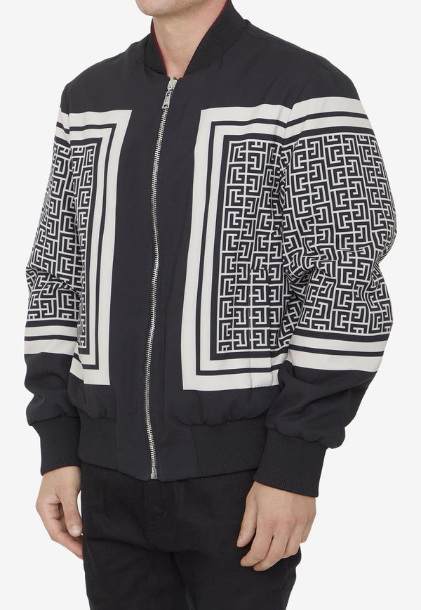 Reversible Monogram Bomber Jacket