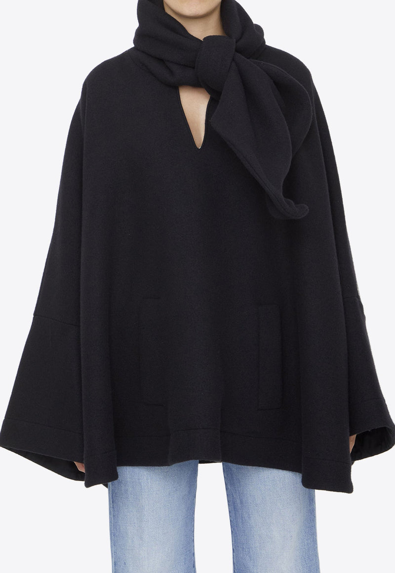 Oversized Ribbon Cape