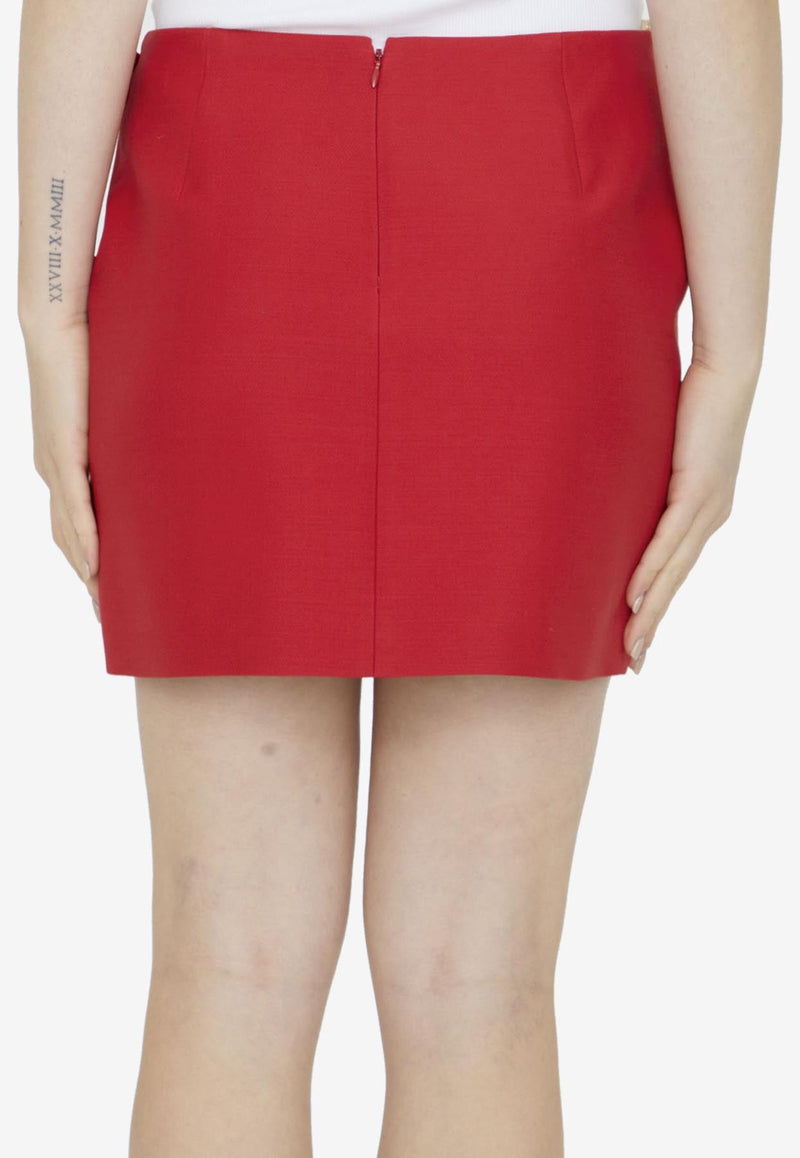 Crepe Couture Mini Skirt