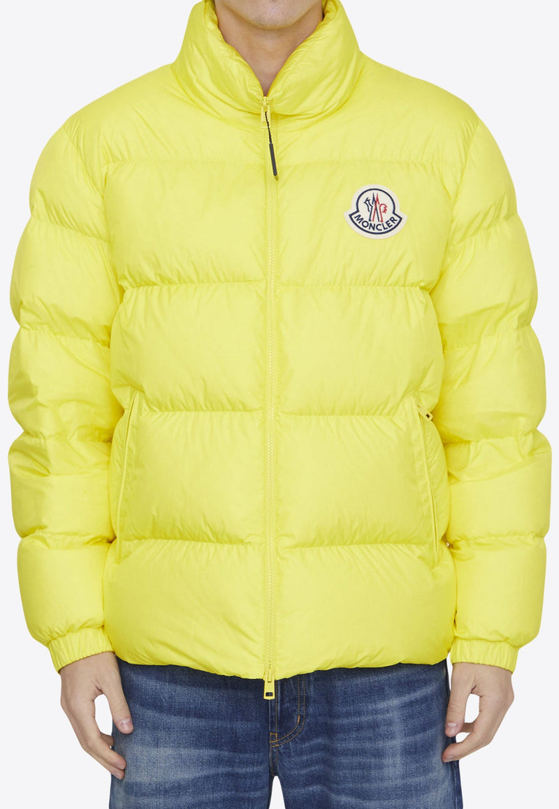 Citala Logo Patch Short Down Jacket