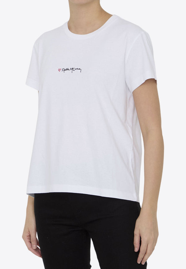 Iconics Love Logo Embroidered T-shirt