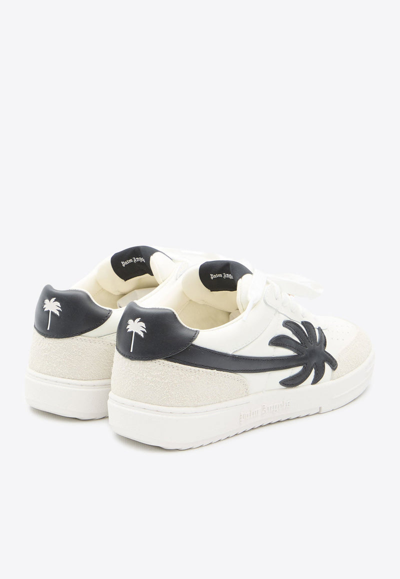 University Low-Top Sneakers in Leather