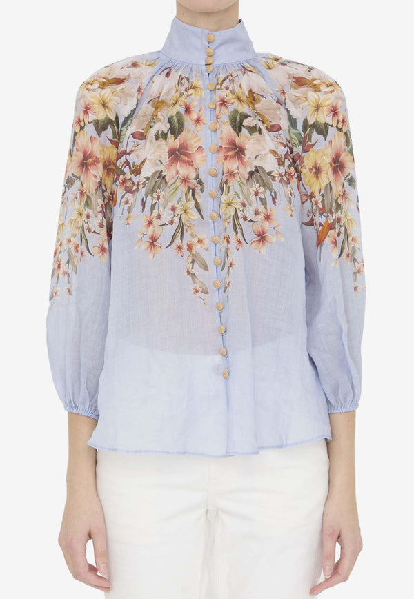 Lexi Floral-Printed Blouse