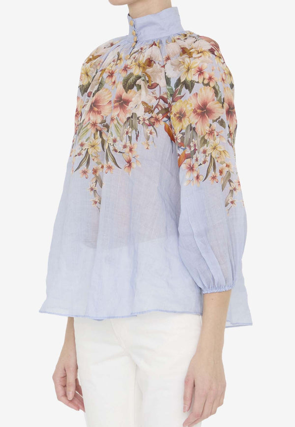 Lexi Floral-Printed Blouse
