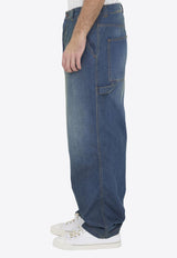 Americana Wash Straight-Leg Jeans