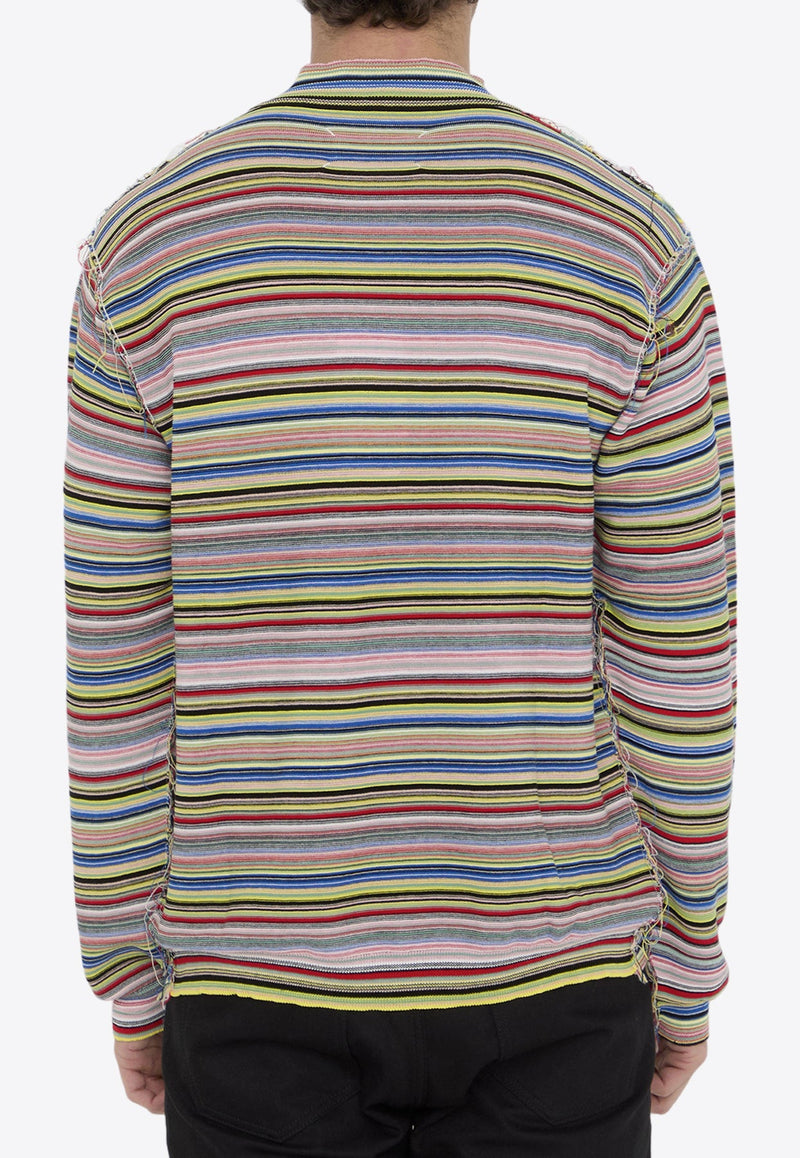 Striped Crewneck T-shirt