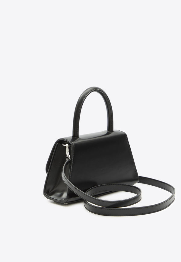 Mini Bow-Embellished Top Handle Bag