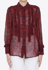 Printed Georgette Shirt