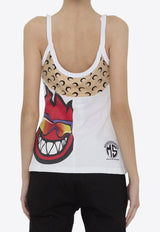 Regenerated Graphic Print Tank Top