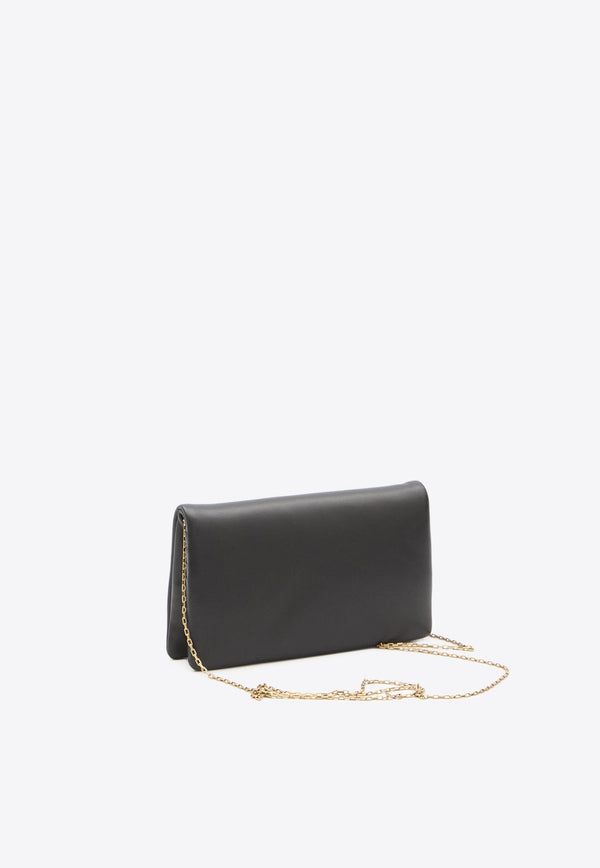 Cassandre Calf Leather Chain Clutch