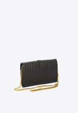 Cassandre Quilted Leather Chain Clutch