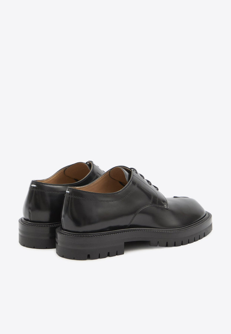 Tabi Derby Shoes in Calf Leather