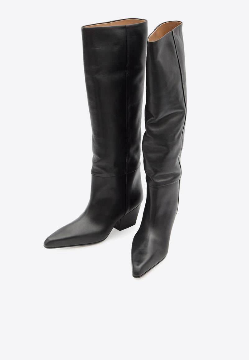 Jane 60 Leather Knee-High Boots