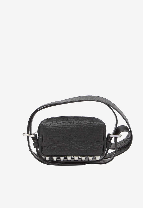 Mini Ricco Grained Leather Crossbody Bag