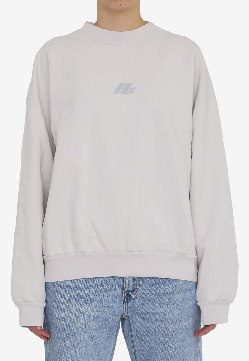 Activewear Logo Print Sweatshirt