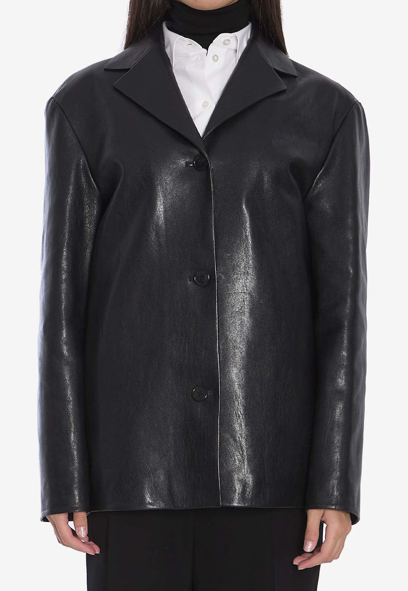 Fabian Burnished Leather Jacket