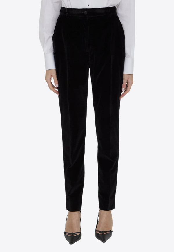 Velvet Tuxedo Pants