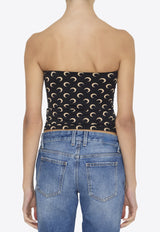 Moon Jacquard Tube Top