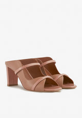 Norah 70 Nappa Leather Mules