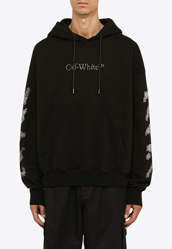 Diagonal Bit Hooded Sweatshirt