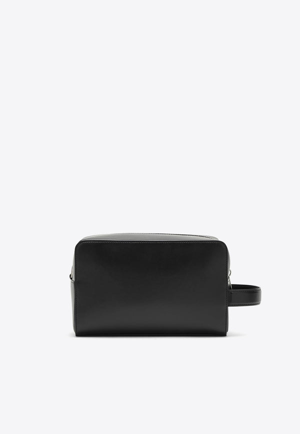 Q Bookish X-ray Vanity Pouch in Calf Leather
