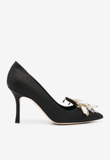 Orientalia 90 Grosgrain Embellished Pumps