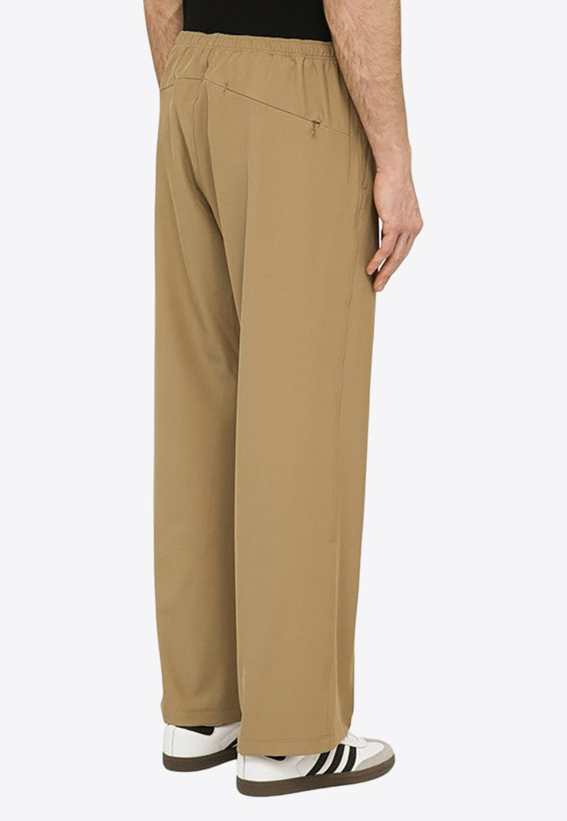 Straight-Leg Twill Track Pants