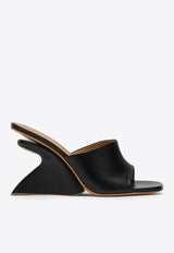 Jug 90 Leather Wedge Sandals