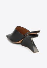 Jug 90 Leather Wedge Sandals