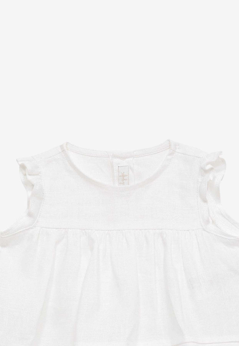 Baby Girls Sleeveless Top and Shorts Set