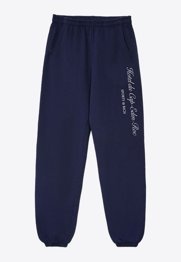 Hotel du Cap Cursive Track Pants