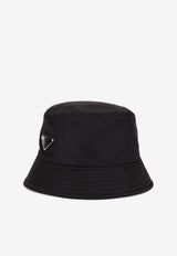 Logo Plaque Bucket Hat