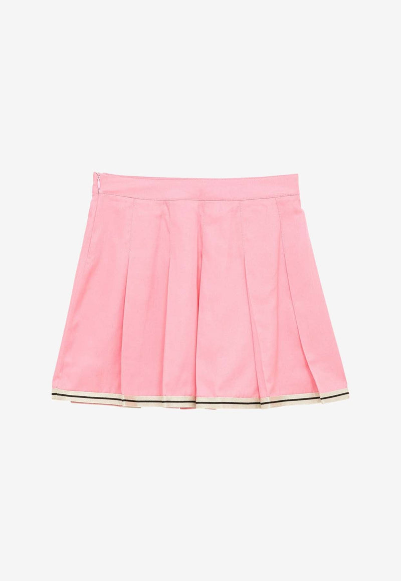 Girls Pleated Mini Skirt