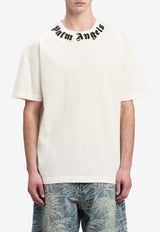 Neck Logo Print T-shirt