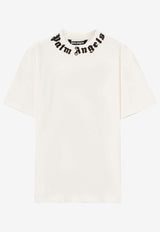 Neck Logo Print T-shirt