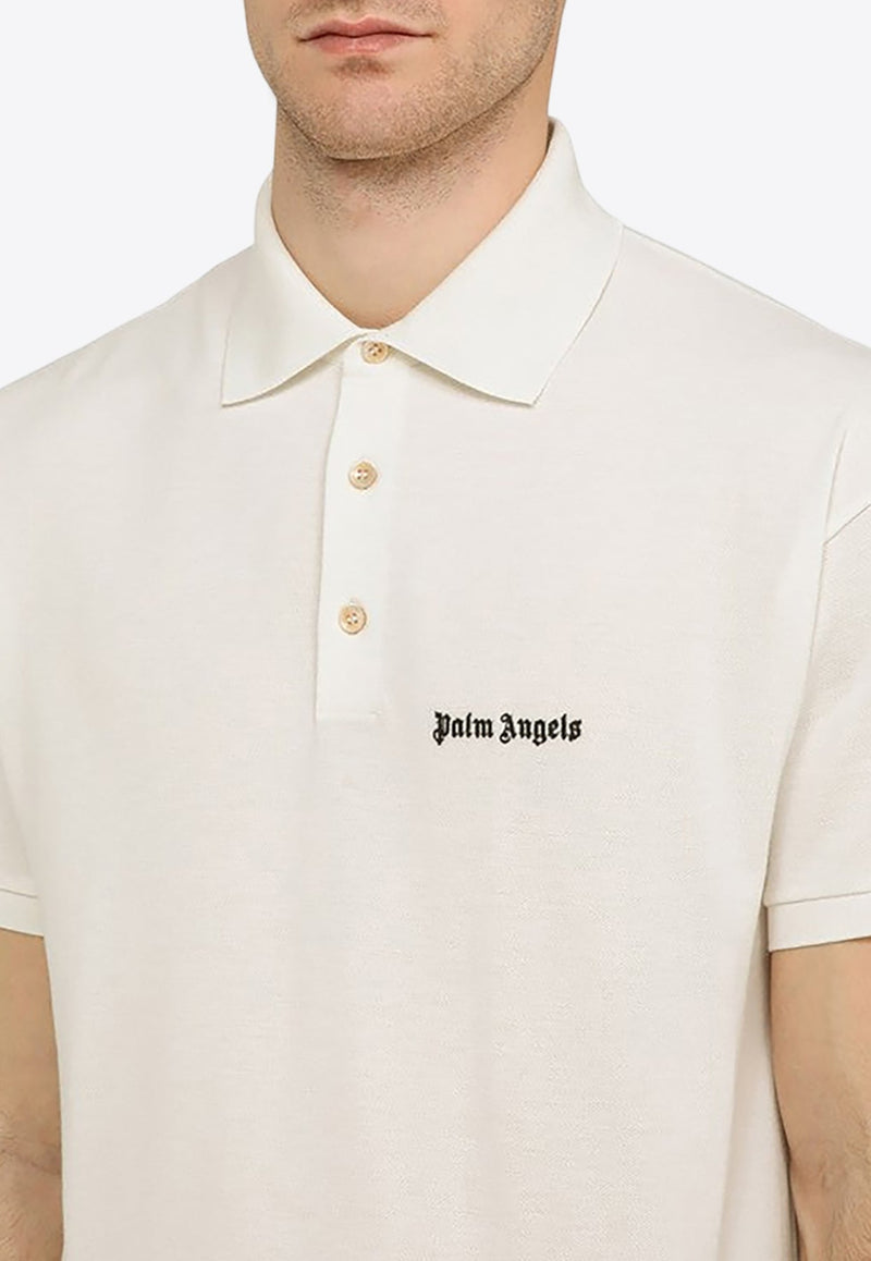 Logo Embroidered Polo T-shirt