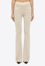 Monogram Jacquard Knit Pants