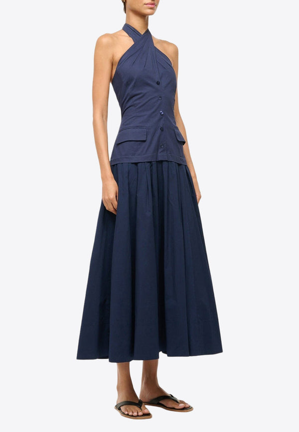 Harrington Halterneck Midi Dress