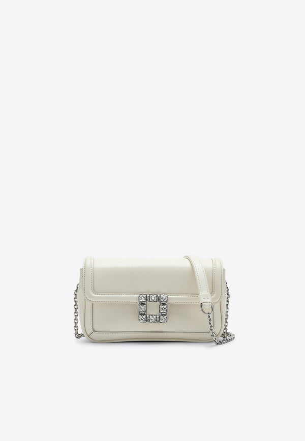 Jeu De Fille Crystal Buckle Clutch