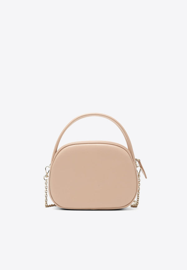 Mini Viv' Ladybug Leather Top Handle Bag