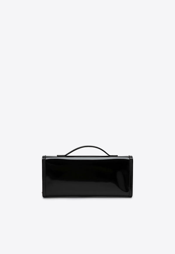 Belle Vivier Shiny Leather Clutch